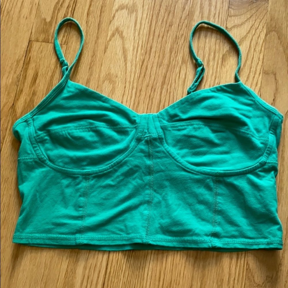 Garage crop top